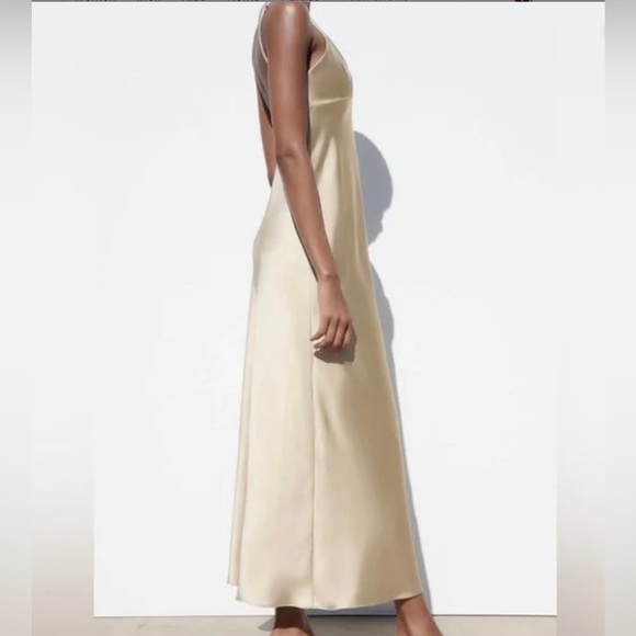 ZARA Satin Slip Dress NWT, Style  2726/331 - Picture 4 of 10